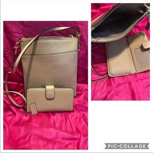 Beautiful Coach purse and wallet